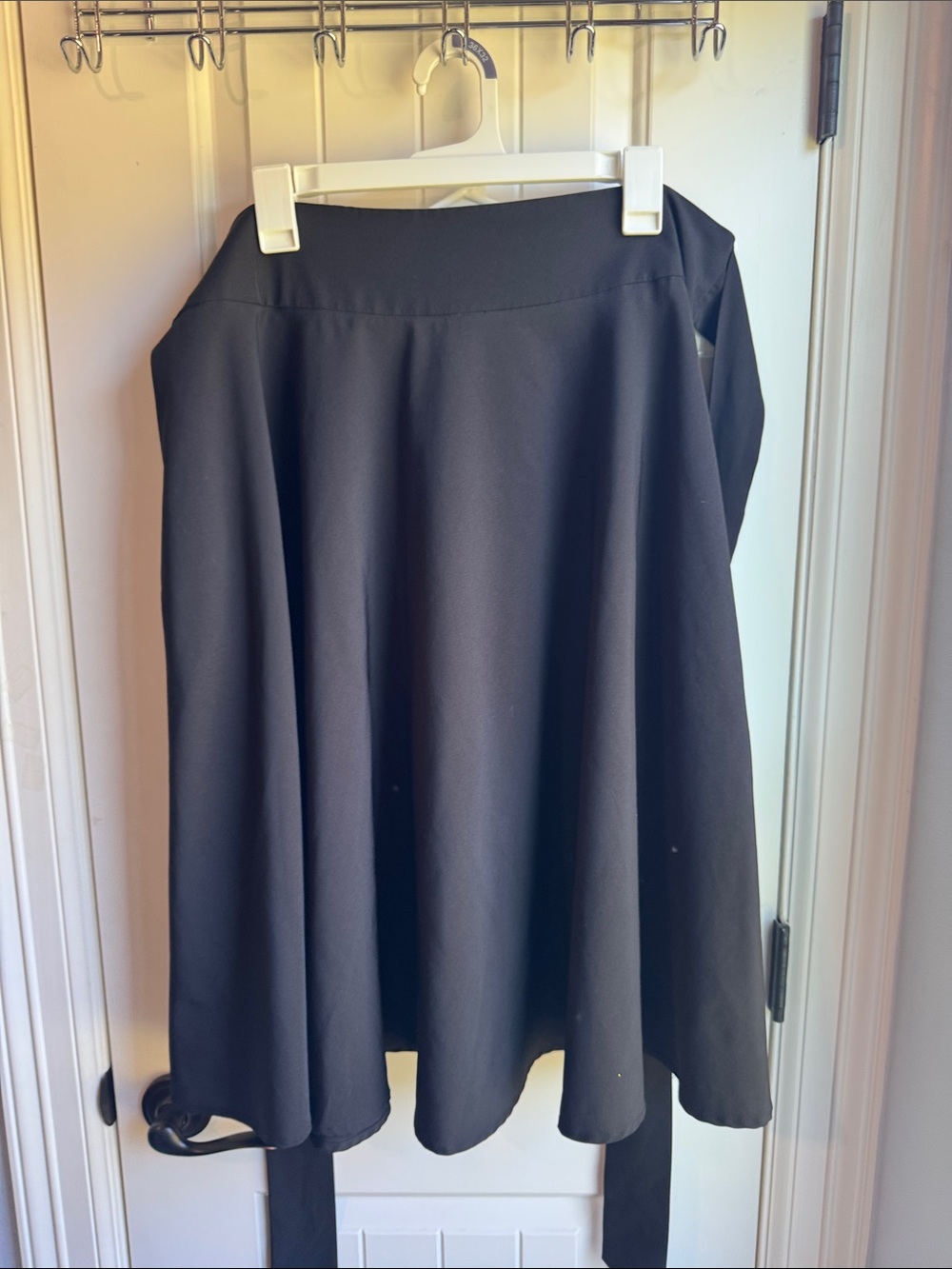 Belle Poque Women's Black A-line skirt